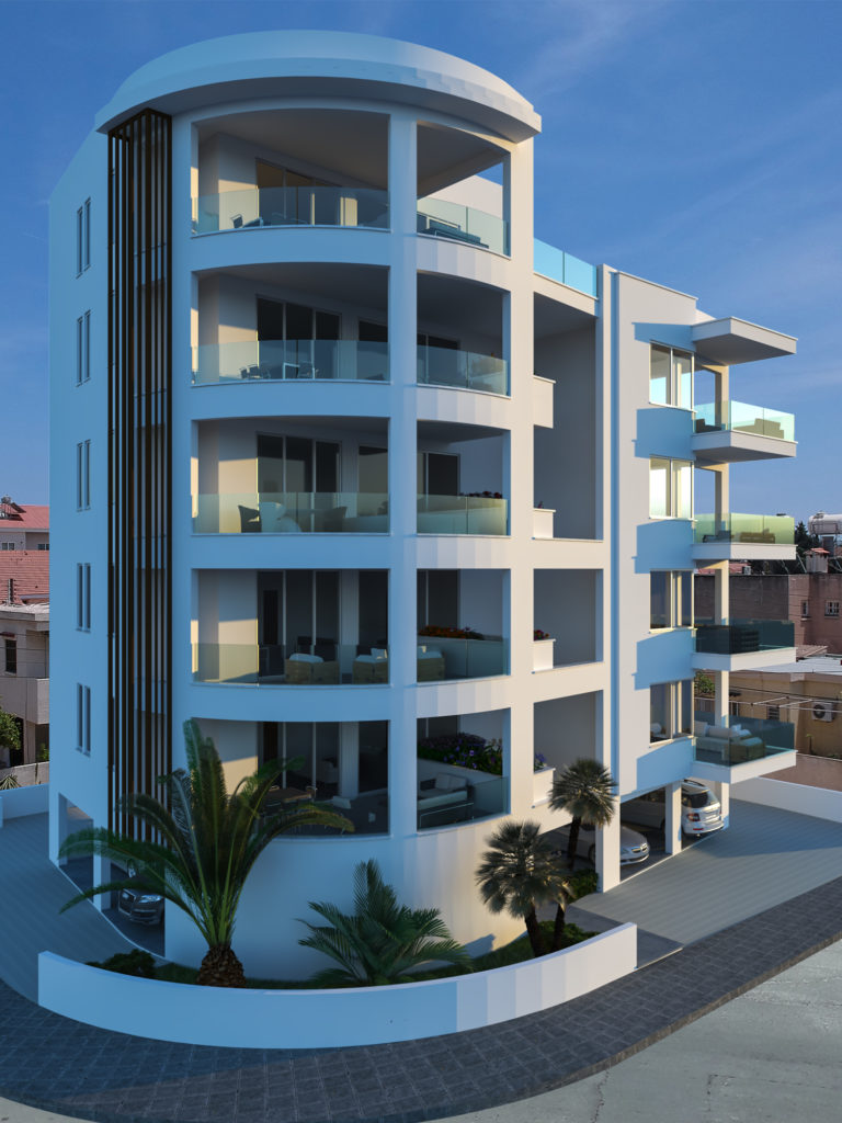Residence in Larnaca - 9 apartments 