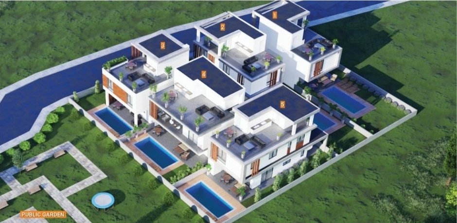 Plus 36 - 5 houses, Larnaca